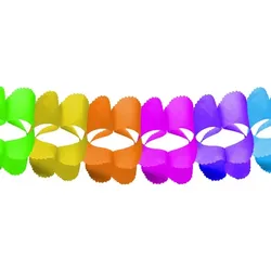 Papier Girlande Blumen