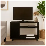 Hti-Living Beistelltisch auf Rollen Thekla Schwarz