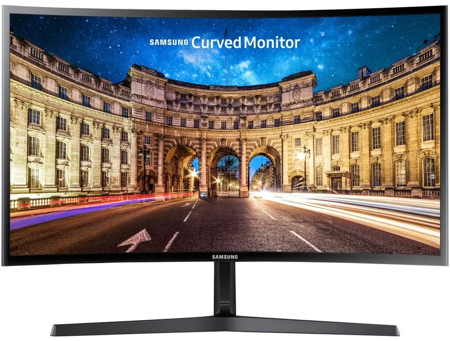 Samsung C24F396FHU - 60 cm (24 Zoll), LED, Curved Monitor, VA-Panel, AMD FreeSync, HDMI