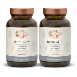 Darm Aktiv mit Flohsamenschalen und Calcium Presslinge