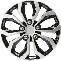 OEM Unitec Radzierblende Daytona 16 Zoll Schwarz/silber Radkappen Radblende