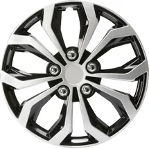 OEM Unitec Radzierblende Daytona 16 Zoll Schwarz/silber Radkappen Radblende