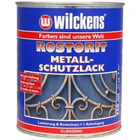 Wilckens Rostorit Metallschutzlack Schwarz glänzend 0,75 l