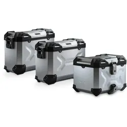 SW-Motech Adventure-Set Gepäck - Silbern. Ducati Multistrada 1200/ 1260/ 950/ V2., silber