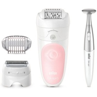 Braun Silk-épil 5 SensoSmart 5-820 weiß/rosa