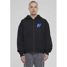 Upscale by Mister Tee Le Papillon Heavy Oversize Reißverschlusspullover Black M