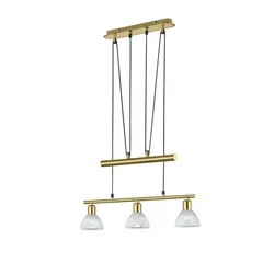 Modische 18W LED Pendel Hänge Leuchte Kneipe höhenverstellbar TRIO 371010308