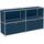 Viasit Sideboard System4, 68886 violettblau 152,9 x 40,4 x 80,7 cm