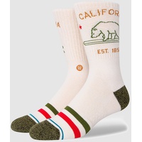 Stance California Republic 2 Socks offwhite