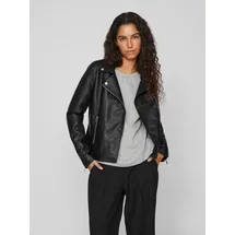 VILA "VICARA COATED Jacket/su - NOOS", (14044851) black