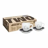 Könitz Espressotasse 0,08 l Schwarz 2 St.