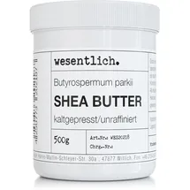 wesentlich. Sheabutter Balsam 500 g