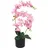 vidaXL Künstliche Orchidee mit Topf 65 cm Rosa