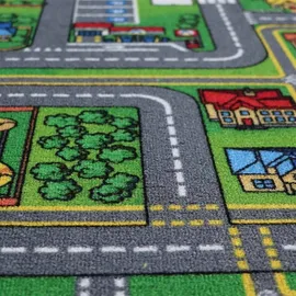 Primaflor STREETS Kinderteppich 95 x 133 cm Bunt