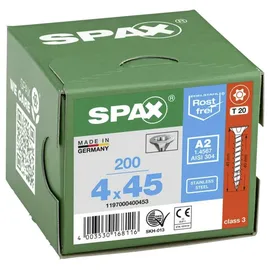 SPAX Holzschraube 4 x 45 mm 200 Stück