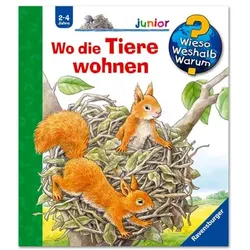 Ravensburger Wieso? Weshalb? Warum? Junior 46: Wo die Tiere wohnen