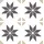 d-c-fix Vivid Stars 30,5 x 30,5 cm 11 St.