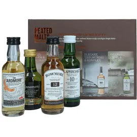 Peated Malts of Distinction Whisky Tasting Collection 40% vol 4 x 0,05 l