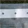 Boni-Shop® Gitterfolie m. Nagelrand 1,5 Breite x 50 Meter - Transparent/Grün