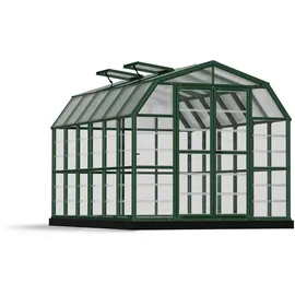 CANOPIA Grand Gardener Gewächshaus Aluminium Grün Polycarbonatplatten 0,8 mm 10,3 m2