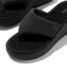 FitFlop Platforms Wedge Toe-Post Sandals Black 40
