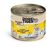 Dogs'n Tiger Schlemmermenü 6 x 200 g - Huhn mit Lachs