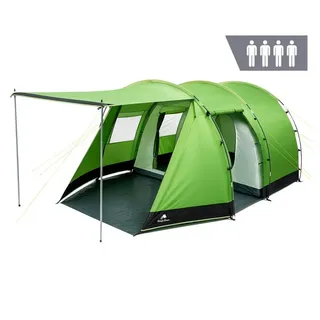 CampFeuer Tunnelzelt Super+ grün/schwarz