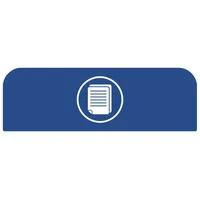 Rubbermaid Hinweisschild 2155300 f.Behältereinheit 87l Papier bl
