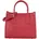 Henkeltasche Kunstleder Red