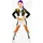 Rubies K-Pop Demon Hunters Kostüm Rumi Gold Classic Kinder XS