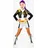 Rubies K-Pop Demon Hunters Kostüm Rumi Gold Classic Kinder XS