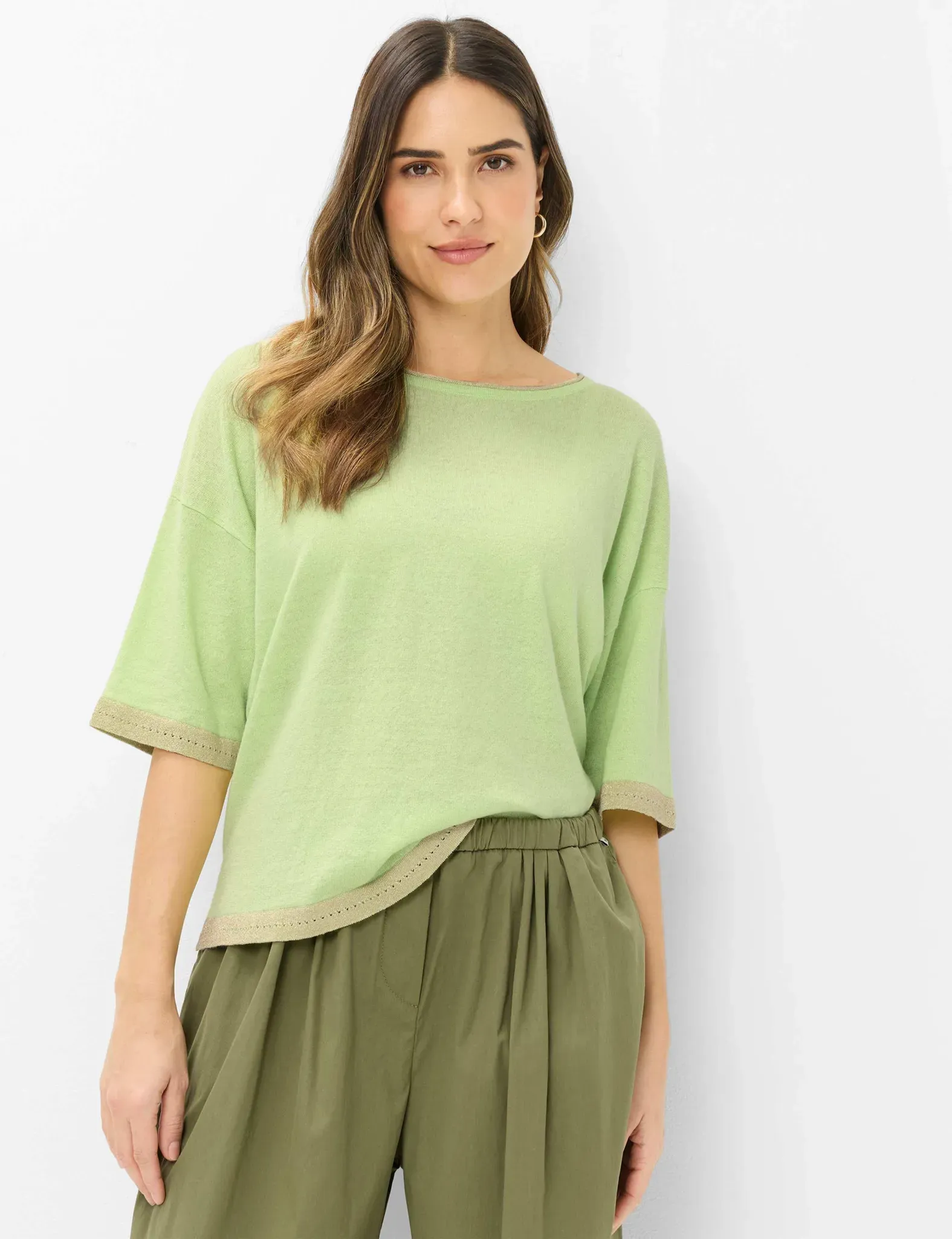 Brax Damen Style NOEMI lime green, hellgrün, Gr. 38