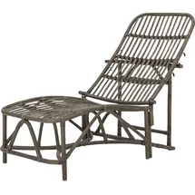 Bloomingville Dione Liegestuhl 185 x 68 x 100 cm Braun