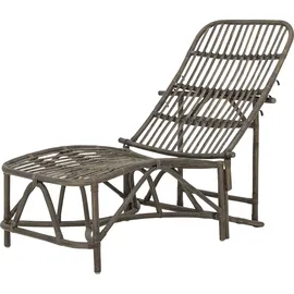 Bloomingville Dione Liegestuhl 185 x 68 x 100 cm Braun