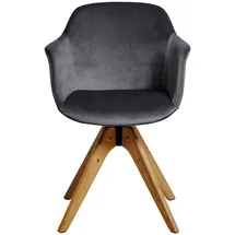 Jahnke Stuhl SHELL 56,50x79x59 grau