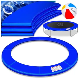 Kesser KESSER® - Trampolin Randabdeckung Ø 244 , 305 , 366 , 426 cm , 30cm breit 100% UV-beständig reißfest Federabdeckung , Grün , Blau