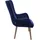 Playboy Bridget Samt 68 x 77 x 99 cm blau