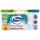 Zewa Toilettenpapier Premium 5-lagig, 8 Rollen