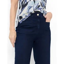 RAPHAELA by BRAX Style PEGGY FLARED DARK BLUE, denim dunkelblau, Gr. 50K