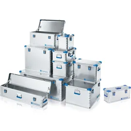 ZARGES Aufbewahrungsbox Aluminium 27 L grau