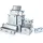 ZARGES Aufbewahrungsbox Aluminium 27 L grau