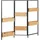 Mendler HWC-L32 116 x 118 cm Schwarz, Natur