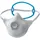 MOLDEX Atemschutzmaske FFP2 NR D mit Klimaventil, Smart Solo 249501 FFP2/V m.Ausatemventil
