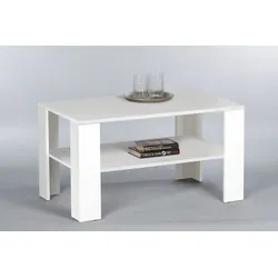 Couchtisch STOLKOM "Joker, TOPSELLER", weiß (weiß dekor, weiß dekor, weiß dekor), H:54cm, Tische, Couchtisch Eckige Couchtische Holz-Couchtische, Klassischer Wohnzimmertisch-Beistelltisch