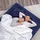 BESTWAY Doppelluftbett mit externer Handpumpe 203 x 152 x 22 cm