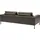 Musterring Couch Leder 3-Sitzer Braun
