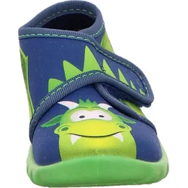 Fischer Markenschuh Hausschuhe Blau 20