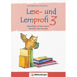 Mildenberger Verlag Gmbh Lese- und Lernprofi 3 – Arbeitsheft – silbierte Ausgabe