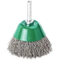 Lessmann Topfbürste D.50mm Schaft 6mm Drahtstärke 0,3mm VA 10500min-1