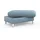 sit&more Hocker Marano mit Stauraum 102 x 43 x 67 cm Blau